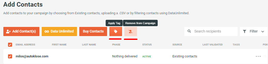 Getting started #5 - Create a Campaign - 5 - Apply Tag and Remove from Campaign.png
