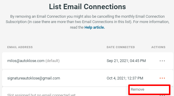 Multiple Email Connections - 3 - Remove Connection.png