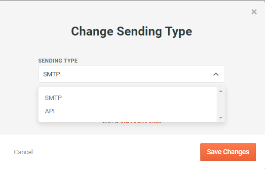 Email settings - 5 - Change Sending type for Google connection.png