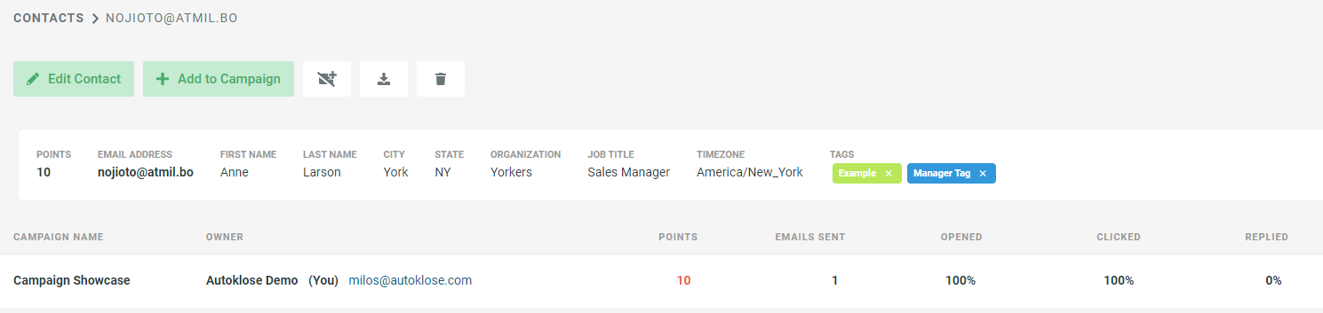Single contact - 2 - Single contact page with info.png