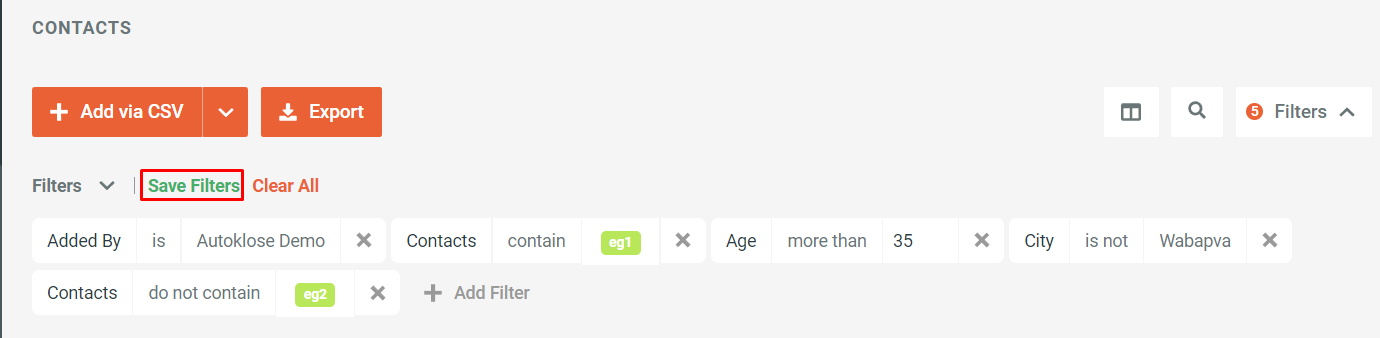 Contacts section - 14 - Save Filters.png