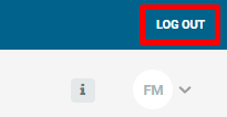 Login as Team Member - 2 - Log out using option inside blue banner.png