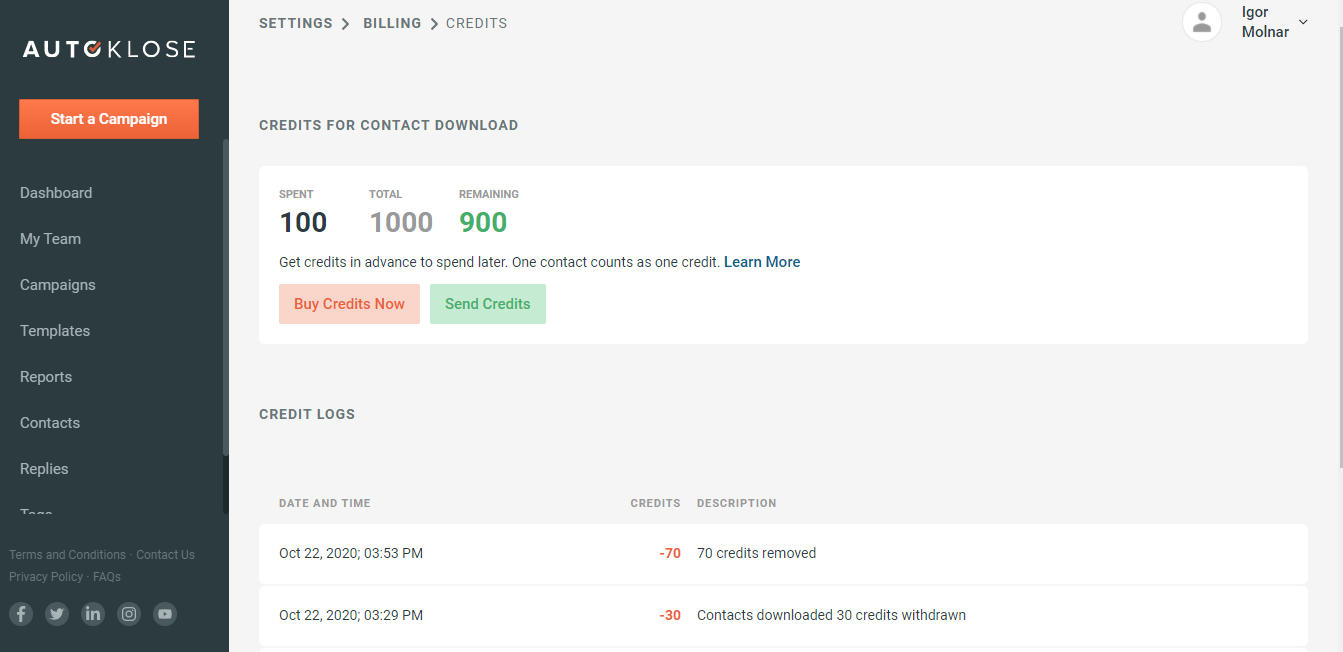 Billing section - 6 - Credits.png