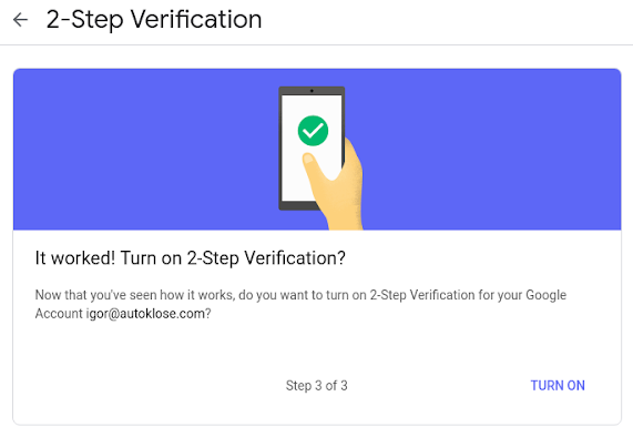 Set up 2-step verification for Google accounts - 5 - Turn On.png