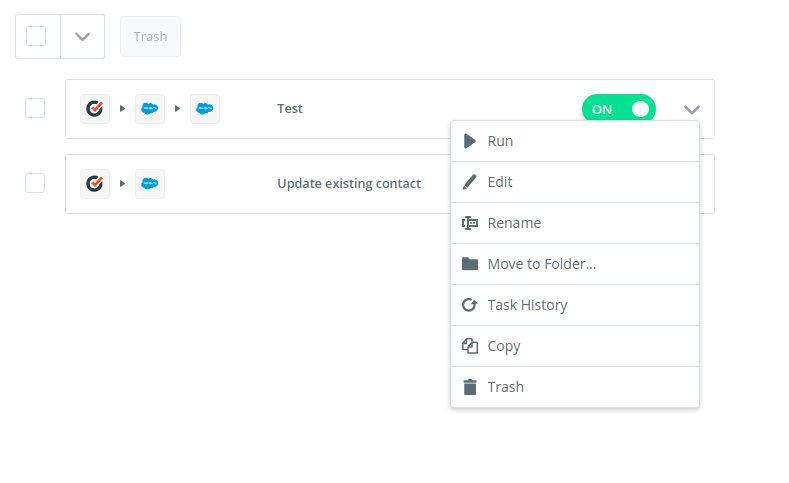Salesforce- Zapier Integration - 14 - Manually run zap.png