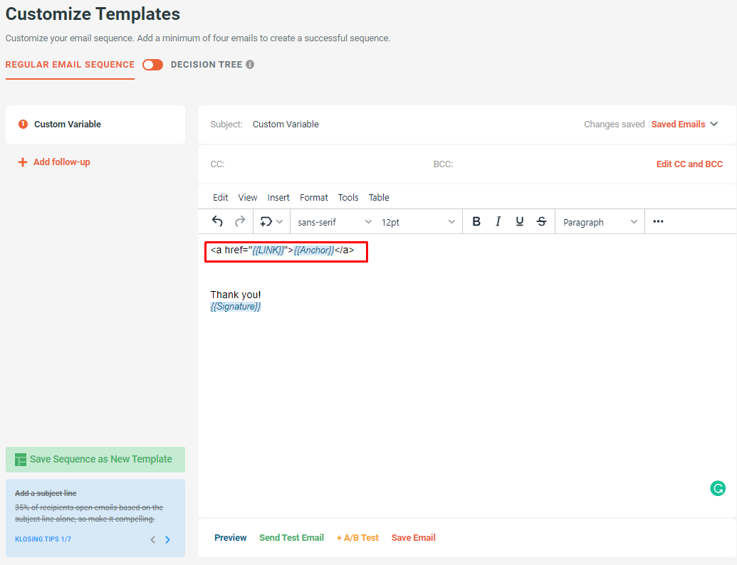 Create a Custom Variable - 8 - Multiple anchor elements code.png