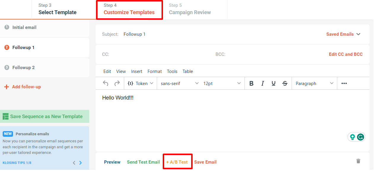 How to Create an AB Test Campaign - 1 - Step 4 AB test button.png