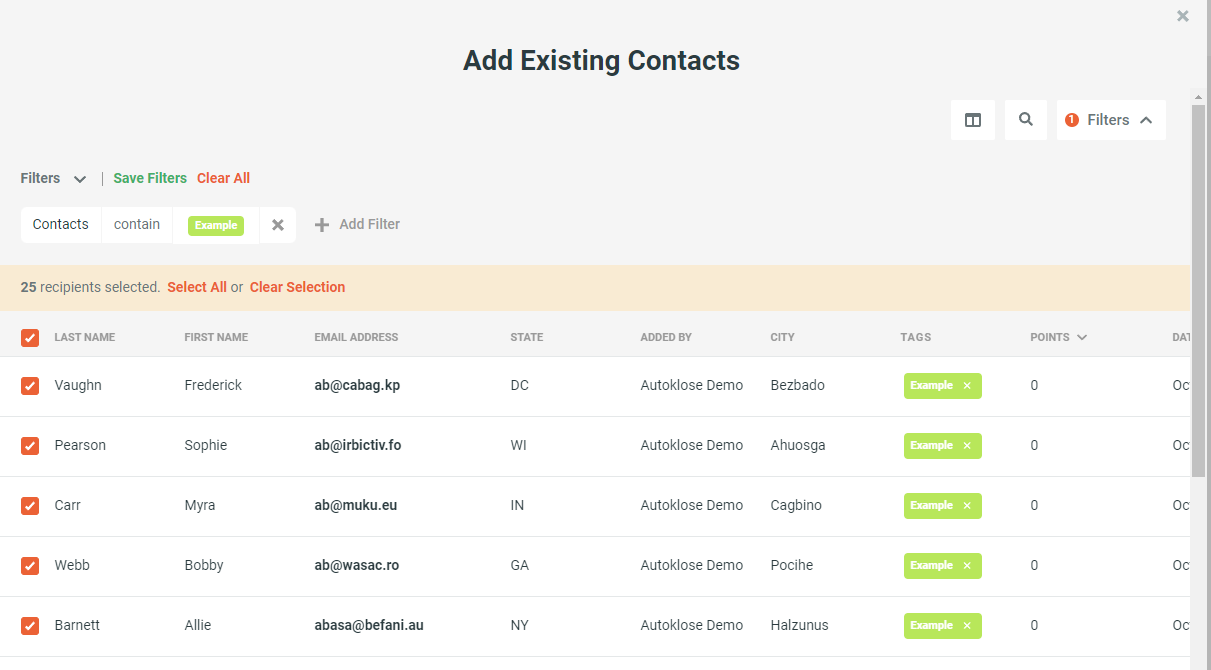 Getting Started With Autoklose Tags - 6 - Filter by tags in 2nd step of campaign.png
