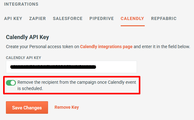 How to connect Calendly & Autoklose - 3 - Enable option to remove recipients once they book a call.png
