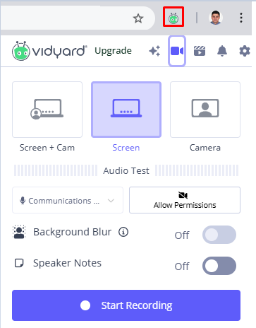 Vidyard- Drive engagement and conversions by adding personal video to your sales outreach! - 4 - Chrome plugin.png