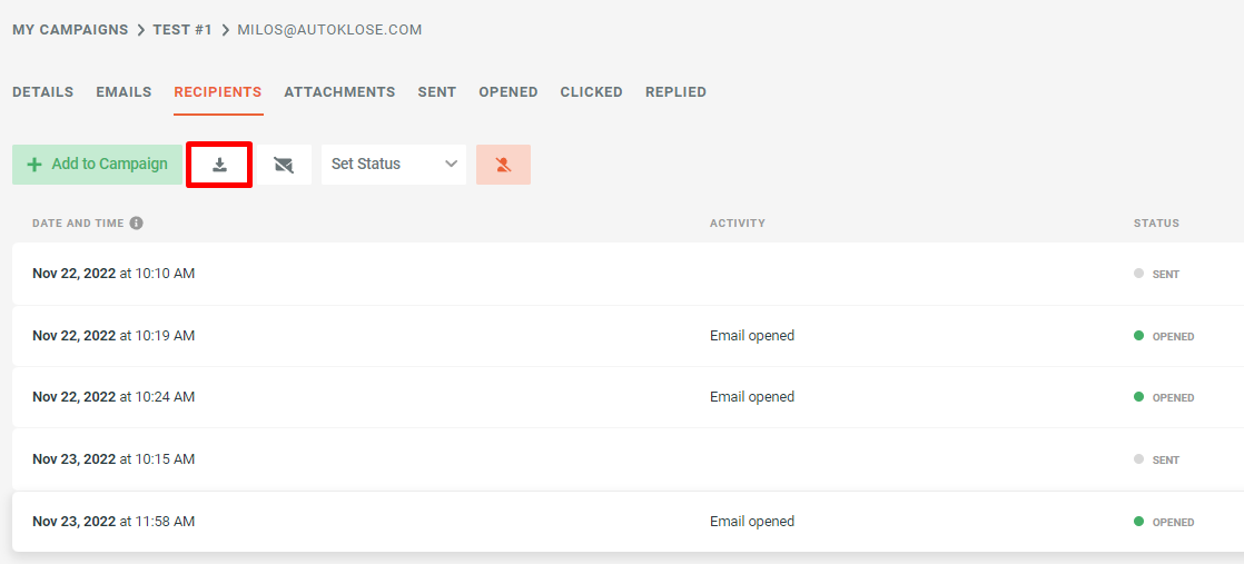 Can I see detailed contacts_ actions in my campaign - 2 - Single Recipient page.png