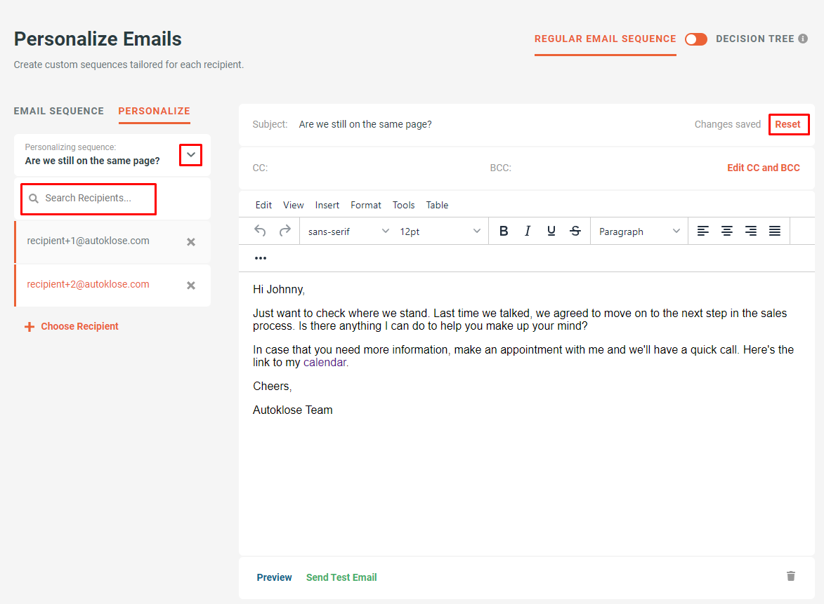 Personalize emails for campaign recipients - 3 - Reset.png
