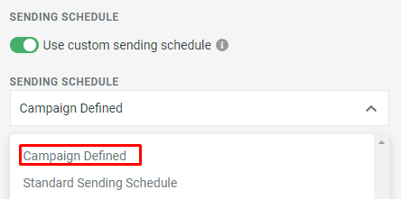 Create different sending schedules - 7 - Campaign defined.png