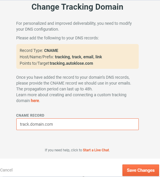 Getting started #4 - Create a custom tracking - 1 - Click Save Changes.png