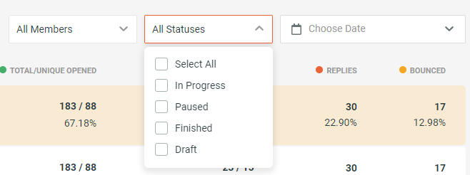 Reports - 1 - Campaign Statuses dropdown.png
