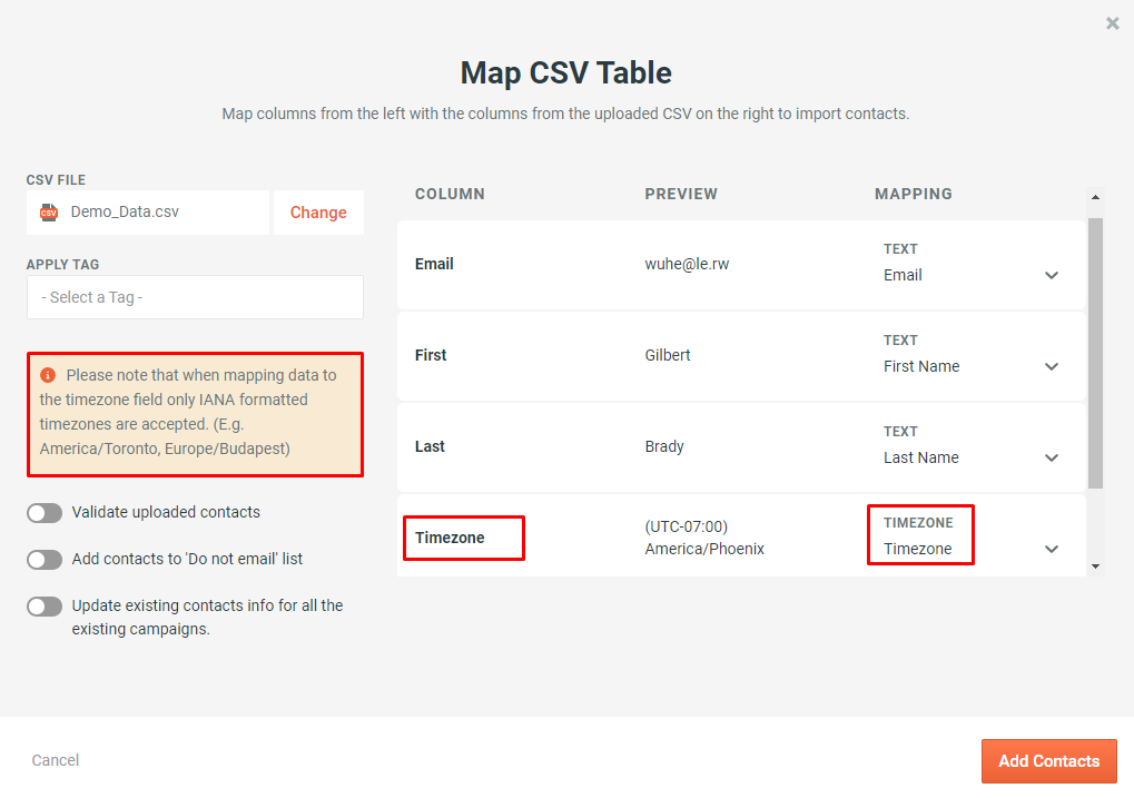 Recipient Time Zone - 6 - Map TZ field on CSV import screen.png